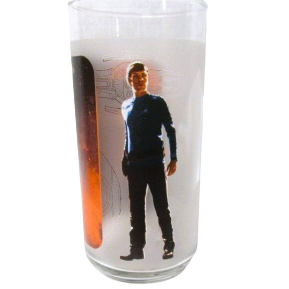 Star Trek Collectible Beverage Glass Dr. Spock 8 Ounces Theater Version 2009 - Picture 1 of 2